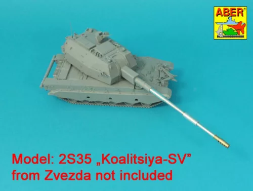 Aber Models 152mm 2A88 barrel to Russian 2S35-1 SPH MSTA-S Koalitsiya-SV - 152 mm-es 2A88 lövegcső – orosz 2S35-1 SPH MSTA-S Koalitsiya-SV
