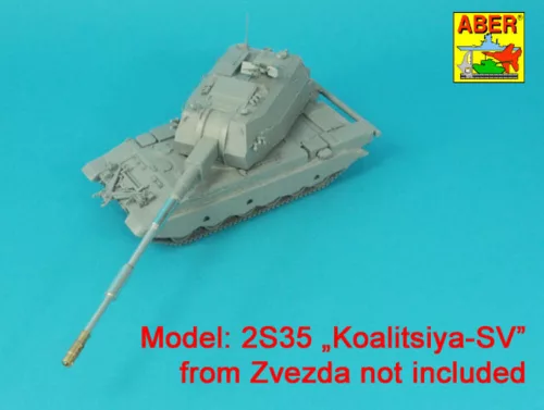 Aber Models 152mm 2A88 barrel to Russian 2S35-1 SPH MSTA-S Koalitsiya-SV - 152 mm-es 2A88 lövegcső – orosz 2S35-1 SPH MSTA-S Koalitsiya-SV