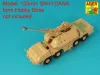 Aber Models 152mm Barrel to ShKH Self-propelled Howitzer DANA vz.7 - 152 mm-es lövegcső – ShKH Self-propelled tarack DANA vz.7