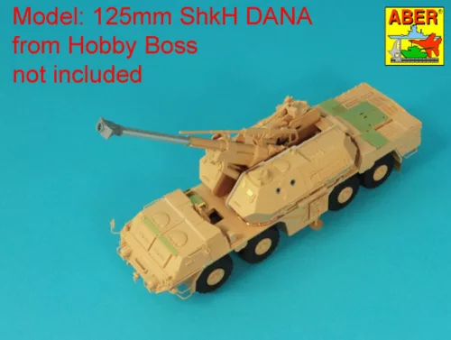 Aber Models 152mm Barrel to ShKH Self-propelled Howitzer DANA vz.7 - 152 mm-es lövegcső – ShKH Self-propelled tarack DANA vz.7