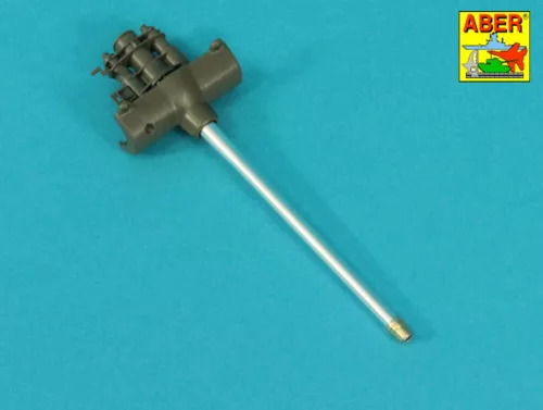Aber Models 90 mm M3 barrel with thread protector for tank destroyer M36 - páncélvadász M36 – 90 mm-es M3 menetvédő lövegcső