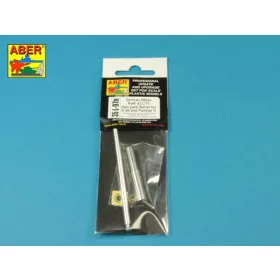   Aber Models Germ.88 mm Kw.K. 43 L/71 E-50 Barrel (two part) - német 88 mm-es Kw.K. 43 L/71 E-50 lövegcső (kétrészes)