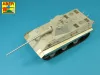 Aber Models Germ.88 mm Kw.K. 43 L/71 E-50 Barrel (two part) - német 88 mm-es Kw.K. 43 L/71 E-50 lövegcső (kétrészes)