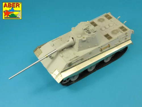 Aber Models Germ.88 mm Kw.K. 43 L/71 E-50 Barrel (two part) - német 88 mm-es Kw.K. 43 L/71 E-50 lövegcső (kétrészes)