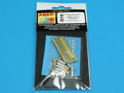 Aber Models German ammunition for sFH 18 - német lőszerkészlet