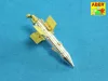 Aber Models Soviet rocket 9M14 Malyutka - szovjet 9M14 Malyutka páncéltörő rakéta – részletező készlet