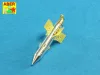 Aber Models Soviet rocket 9M14 Malyutka - szovjet 9M14 Malyutka páncéltörő rakéta – részletező készlet