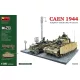 MiniArt Caen 1944: Pz.Kpfw.IV Ausf.H & Kfz.70 w/Crews. Big Set – 1:35 dioráma makett