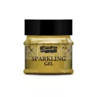 Pentart Csillogó gél 50 ml átlátszó arany 36074