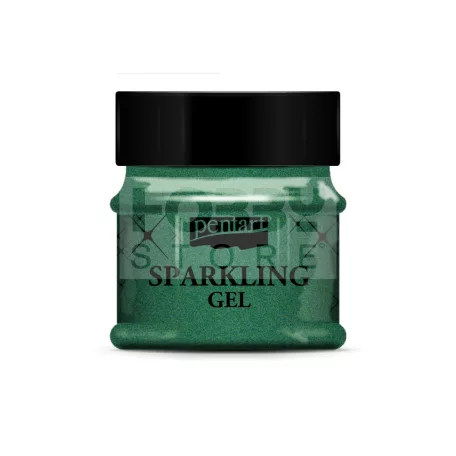 Pentart Csillogó gél 50 ml zöld arany 36078