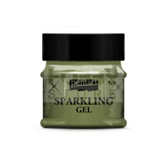 Pentart Csillogó gél 50 ml olíva arany 36079