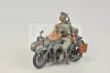 Zvezda German WWII Sidecar R12 with crew makett 1:35 (3607Z)