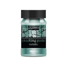 Pentart Repedő paszta metál ezüsttürkiz 100 ml 36083