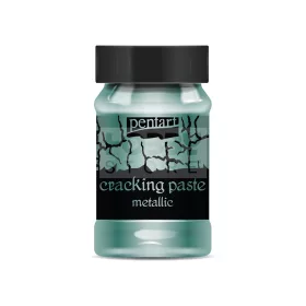 Pentart Repedő paszta metál ezüsttürkiz 100 ml 36083
