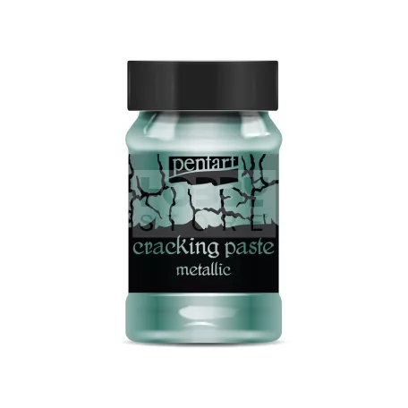 Pentart Repedő paszta metál ezüsttürkiz 100 ml 36083
