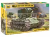 Zvezda Military KV-2 Russian Tank 1:35 makett (3608Z)
