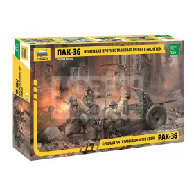 Zvezda PAK 36 with Crew makett 1:35 (3610Z)