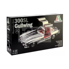   Italeri MERCEDES-BENZ 300 SL GULLWING 1:16 autó makett 3612IT