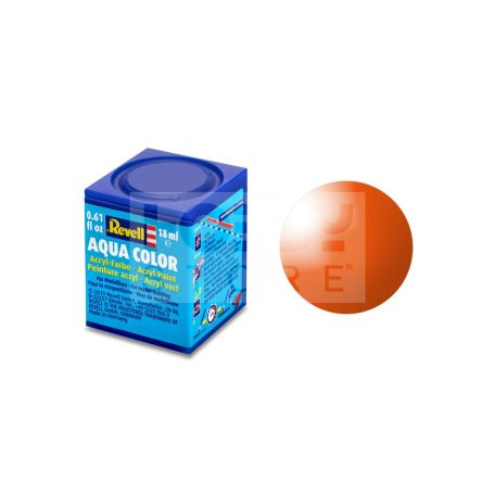 Revell Aqua Color - Orange Gloss - akril makett festék 36130