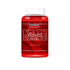 Pentart Bársonypor piros 80 ml 36134