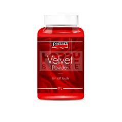 Pentart Bársonypor piros 80 ml 36134