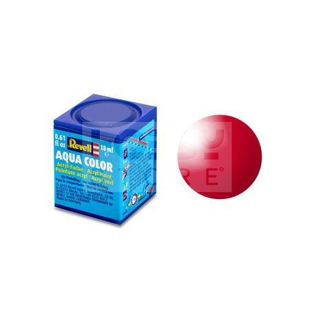 Revell Aqua Color - Italian Red Gloss - akril makett festék 36134
