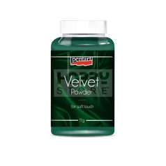 Pentart Bársonypor zöld 80 ml 36135