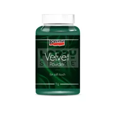 Pentart Bársonypor zöld 80 ml 36135