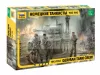 Zvezda German Tank Crew WWII Late makett 1:35 (3614Z)