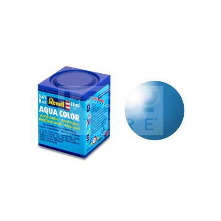Revell Aqua Color -Light Blue Gloss - akril makett festék 36150