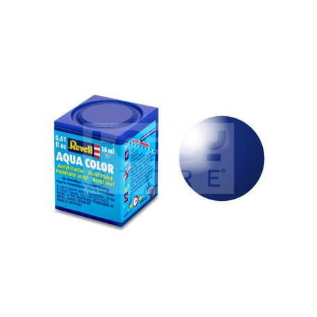 Revell Aqua Color -Ultramarine Blue Gloss - akril makett festék 36151