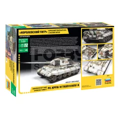 Zvezda PZ.KPFW.VI TIGER II. AUSF. B. makett 1:35 (3616Z)
