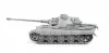 Zvezda PZ.KPFW.VI TIGER II. AUSF. B. makett 1:35 (3616Z)
