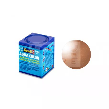Revell Aqua Color -Copper Metallic - akril makett festék 36193
