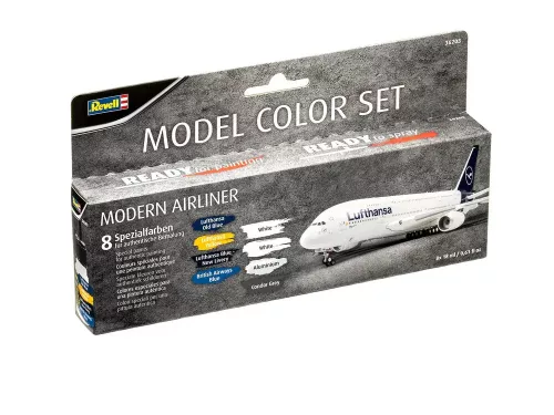 Revell makett festék szett Modern Airliner 36203R