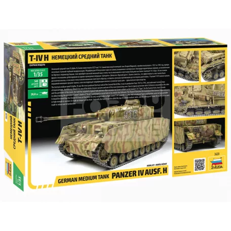 Zvezda Panzer IV Ausf. H. makett 1:35 (3620Z)