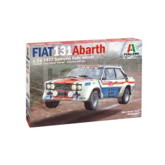   Italeri Fiat 131 Abarth 1977 Sanremo Rally Winner 1:24 autó makett 3621IT