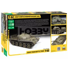 Zvezda T-62 Soviet Main Battle Tank makett 1:35 (3622Z)