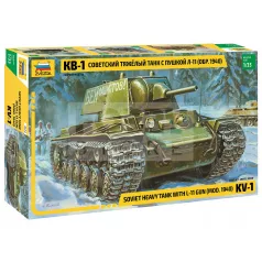  Zvezda KV-1 Soviet heavy tank mod. 1940 with L-11 gun makett 1:35 (3624Z)