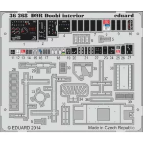   Eduard Accessories D9R Doobi interior for Meng - D9R Doobi belsőtér-részletező készlet
