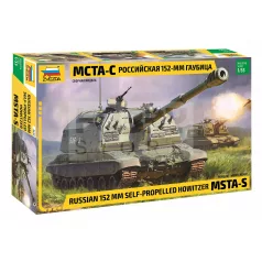 Zvezda MSTA Self Propelled Howitzer makett 1:35 (3630Z)