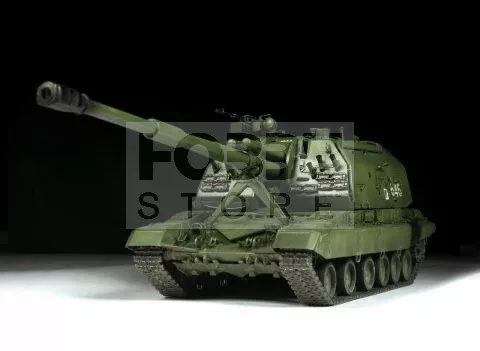 Zvezda MSTA Self Propelled Howitzer makett 1:35 (3630Z)