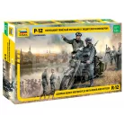Zvezda German WWI Single Motorcycle makett 1:35 (3632Z)