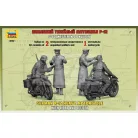 Zvezda German WWI Single Motorcycle makett 1:35 (3632Z)