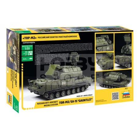 Zvezda Russ.TOR M2 Missile System makett 1:35 (3633Z)