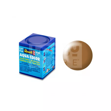 Revell Aqua Color -Wood Brown Silk - akril makett festék 36382