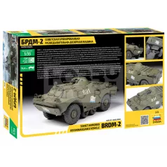 Zvezda BRDM-2 Russian Armored Car makett 1:35 (3638Z)