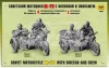 Zvezda Military Soviet WWII Motorcycle M-72 makett 1:35 (3639Z)