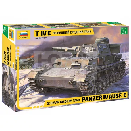 Zvezda Military Panzer IV Ausf.E makett 1:35 (3641Z)