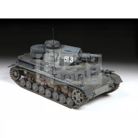 Zvezda Military Panzer IV Ausf.E makett 1:35 (3641Z)